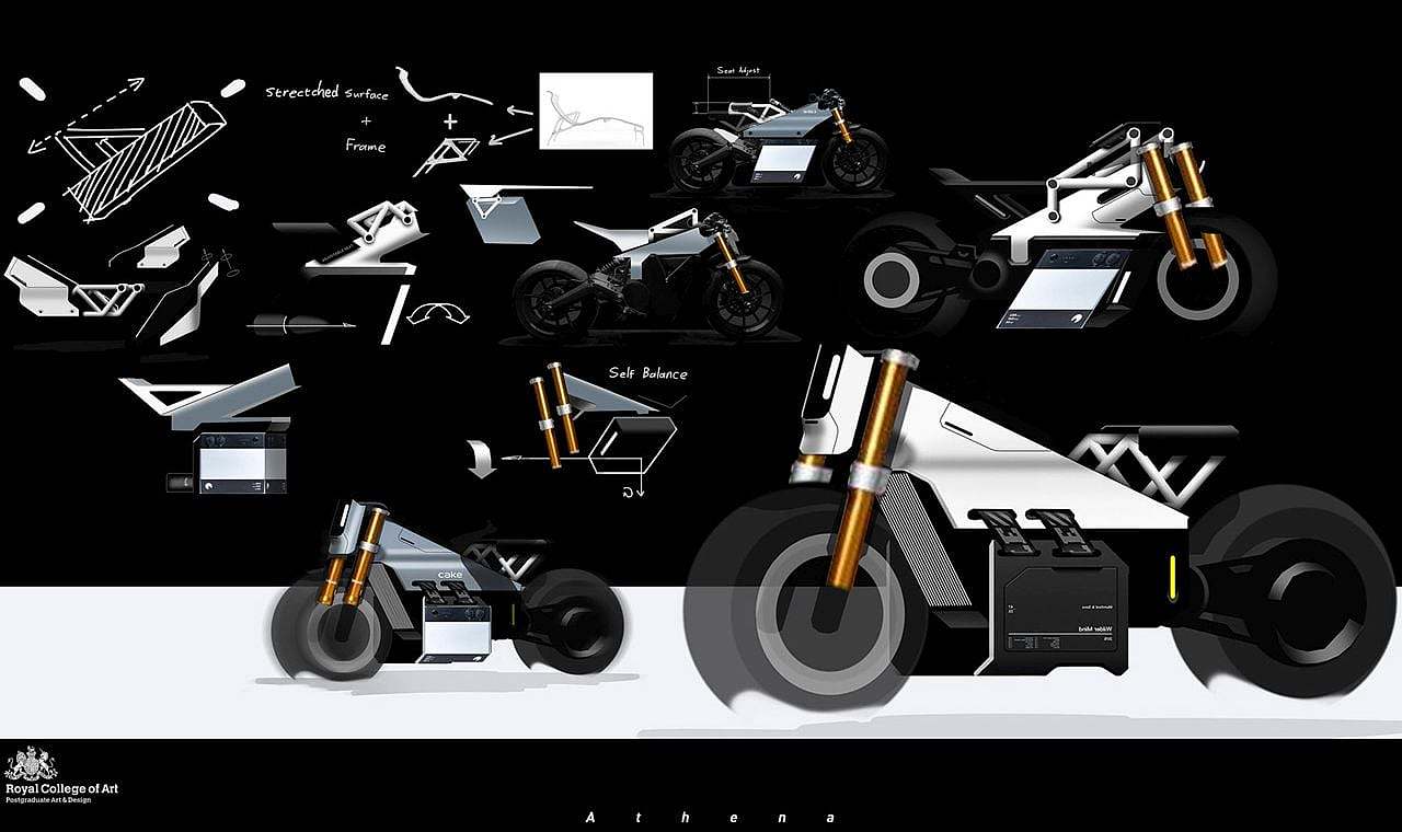 motorcycle，Appearance design，delicate，Domineering，Cool，Electric，