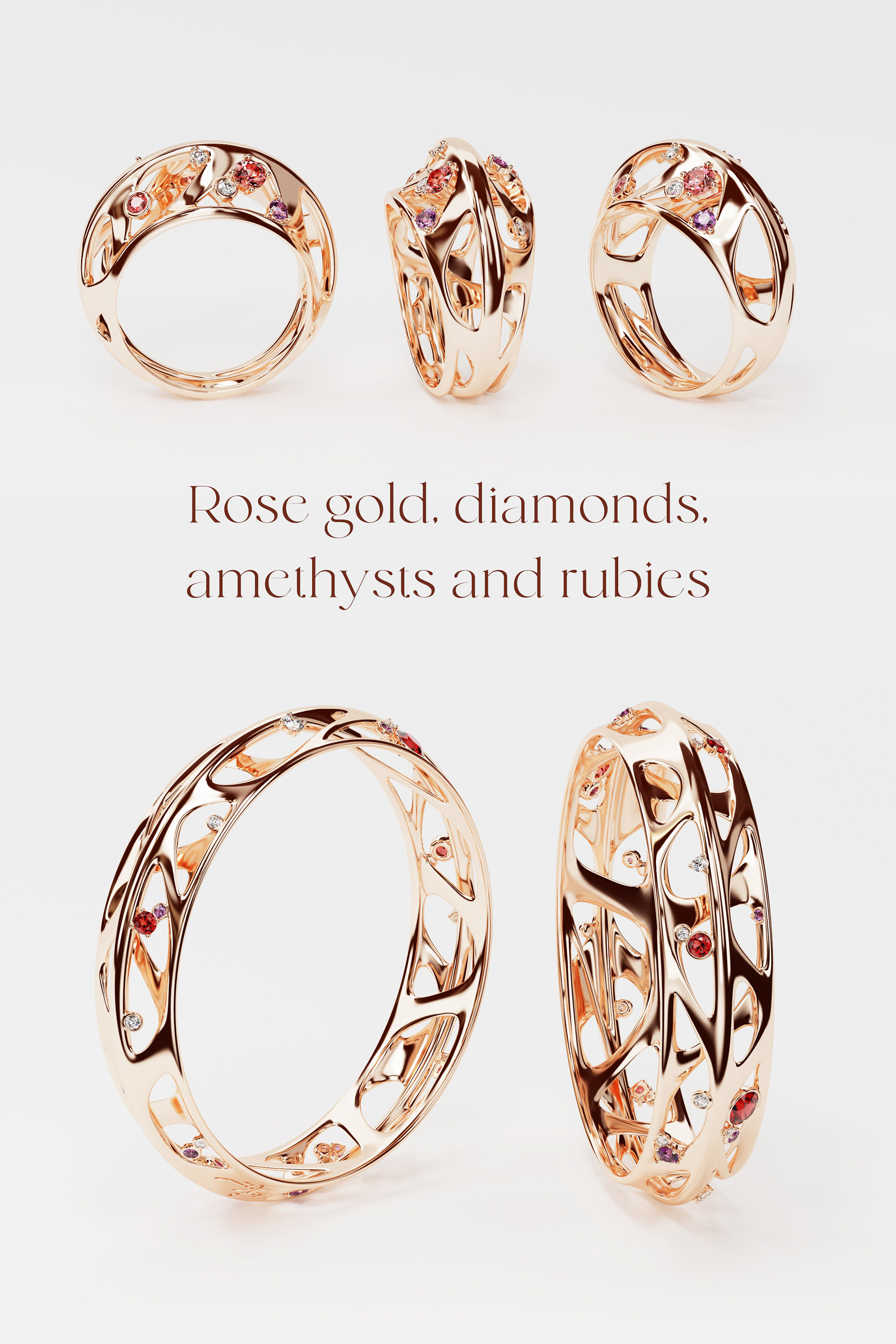 3d，Jewellery，Jewelry design，product design，Ring，Model，Bracelet，