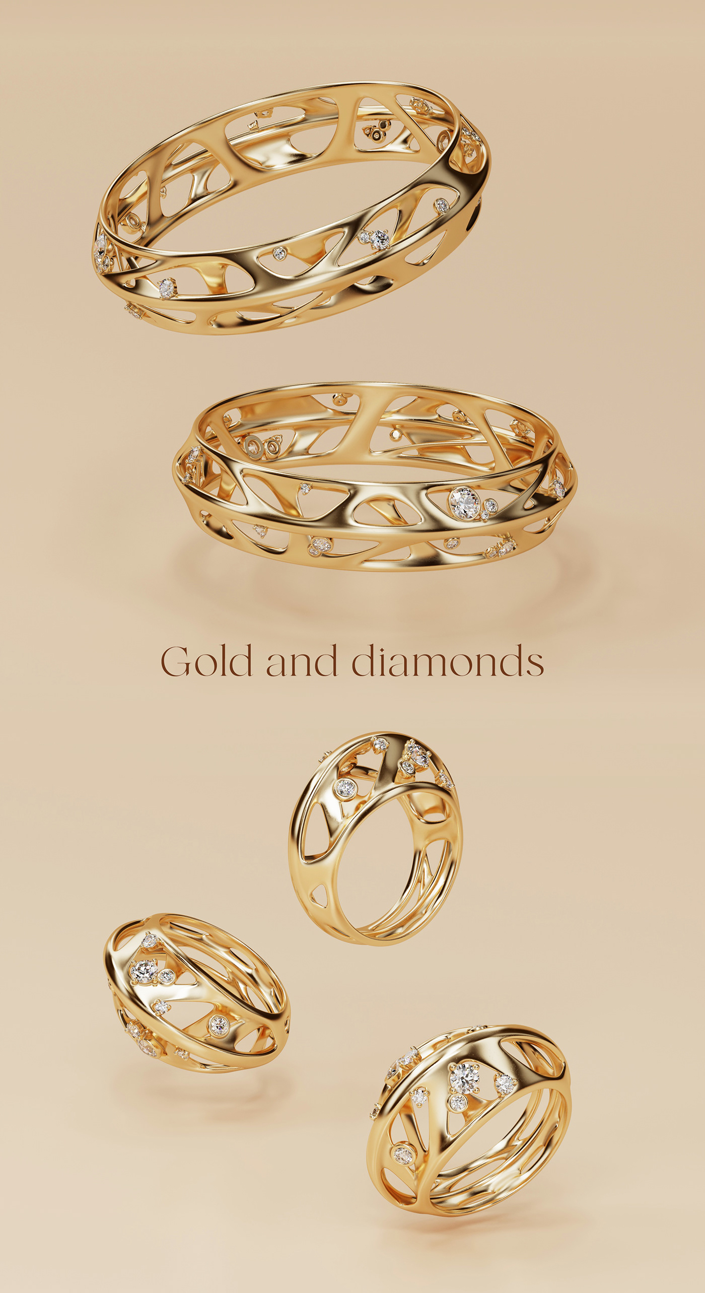 3d，Jewellery，Jewelry design，product design，Ring，Model，Bracelet，