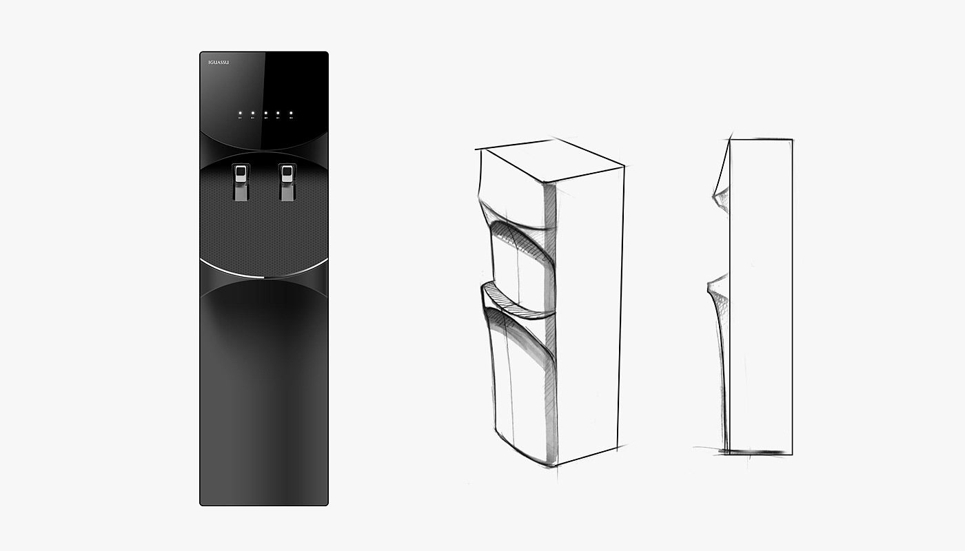 净水器，外观设计，精致，产品设计，