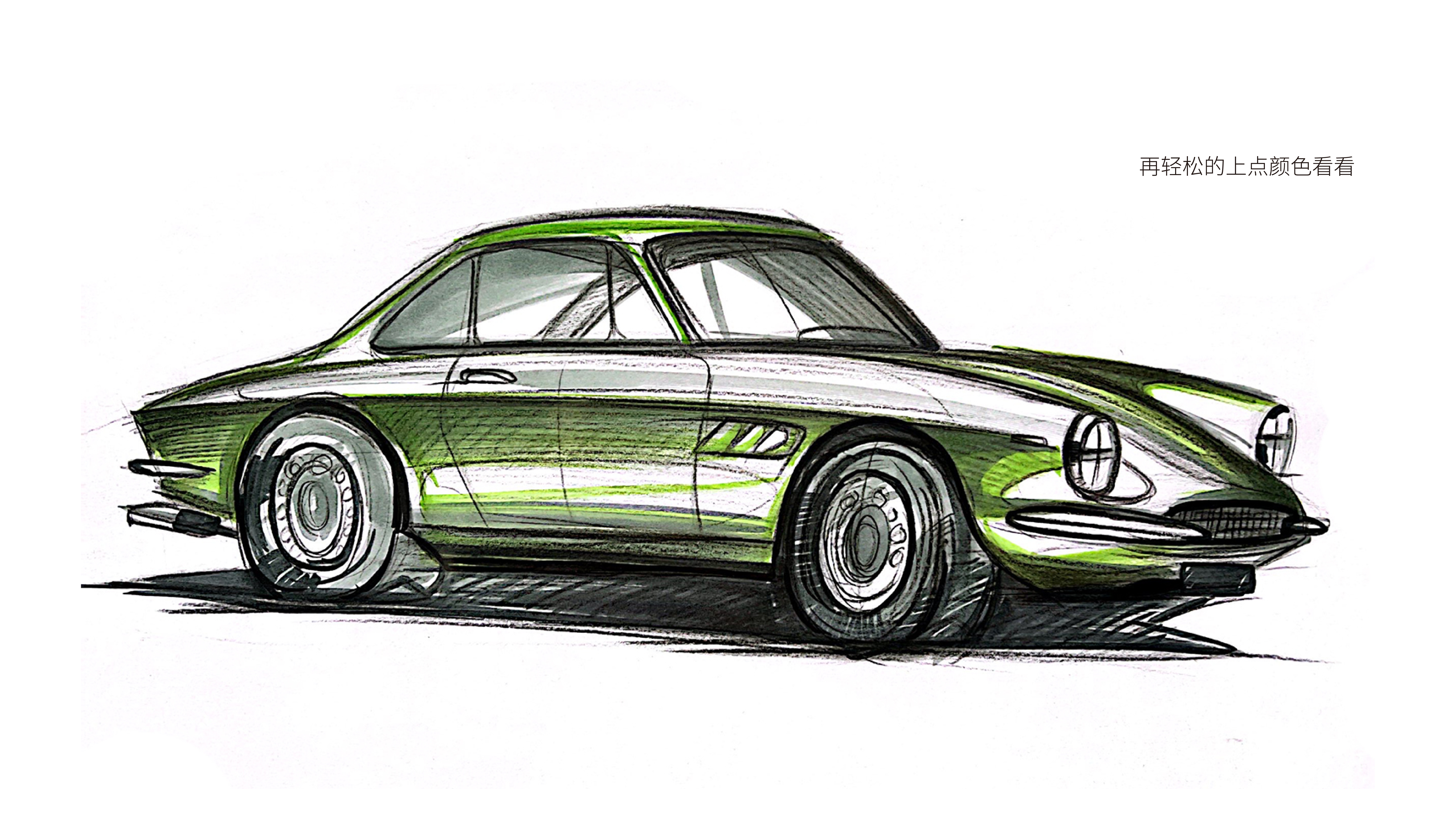 automobile，Hand drawn，sketch，sketch，