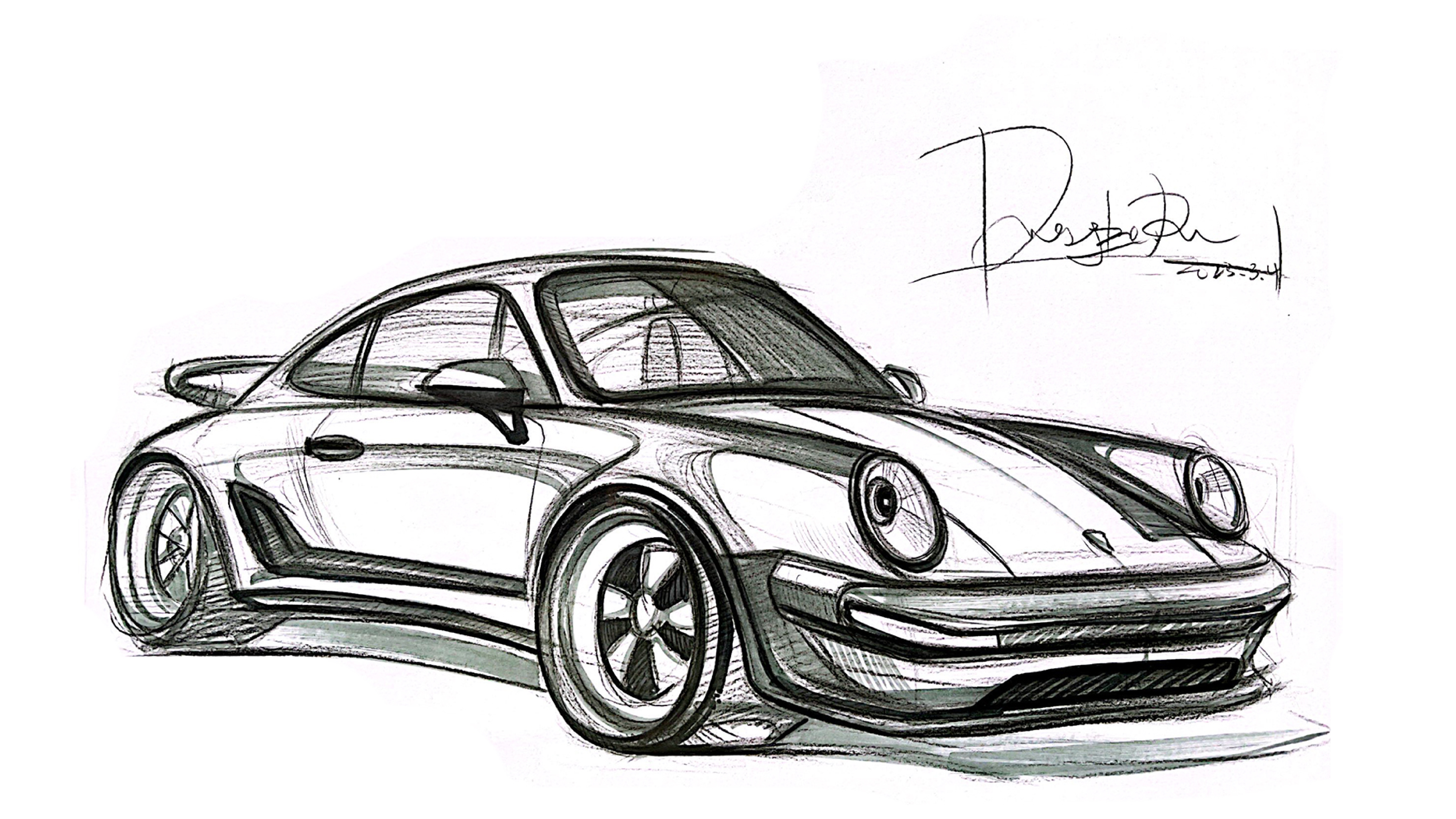 automobile，Hand drawn，sketch，sketch，