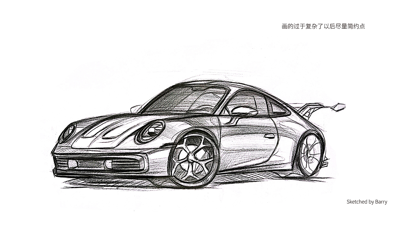 automobile，Hand drawn，sketch，sketch，