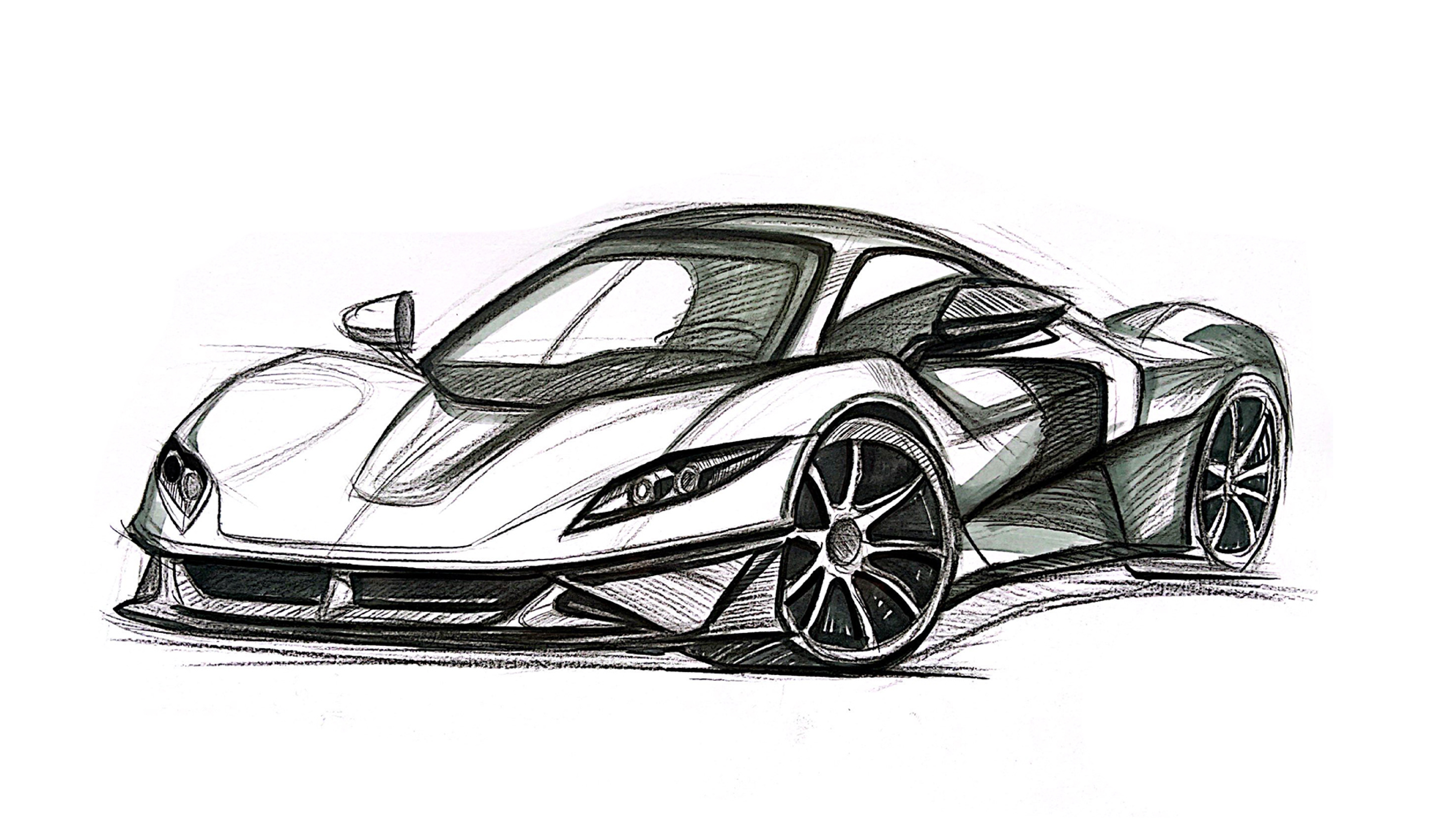 automobile，Hand drawn，sketch，sketch，