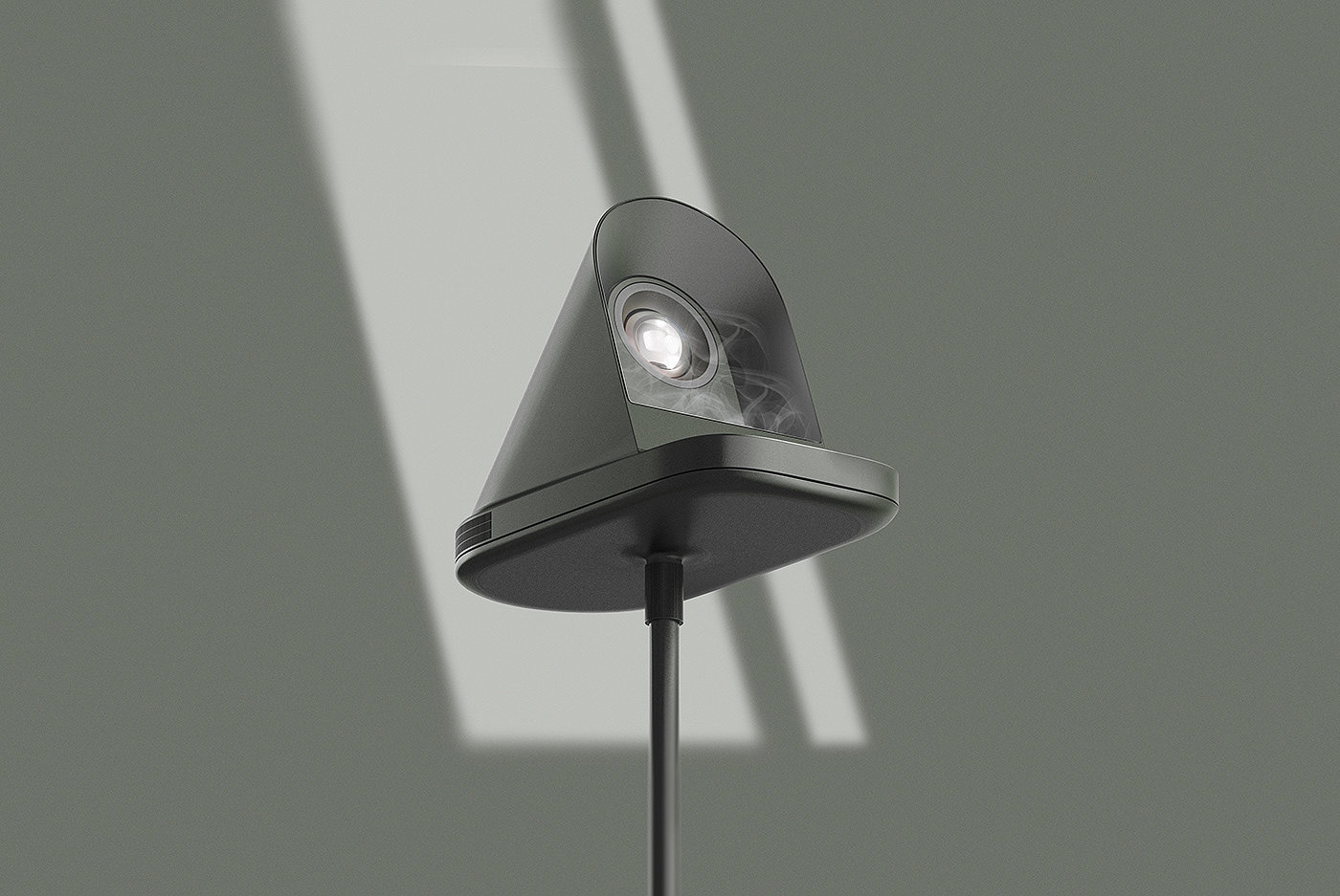 Floor lamp，product design，Appearance design，delicate，Brume，Incense，