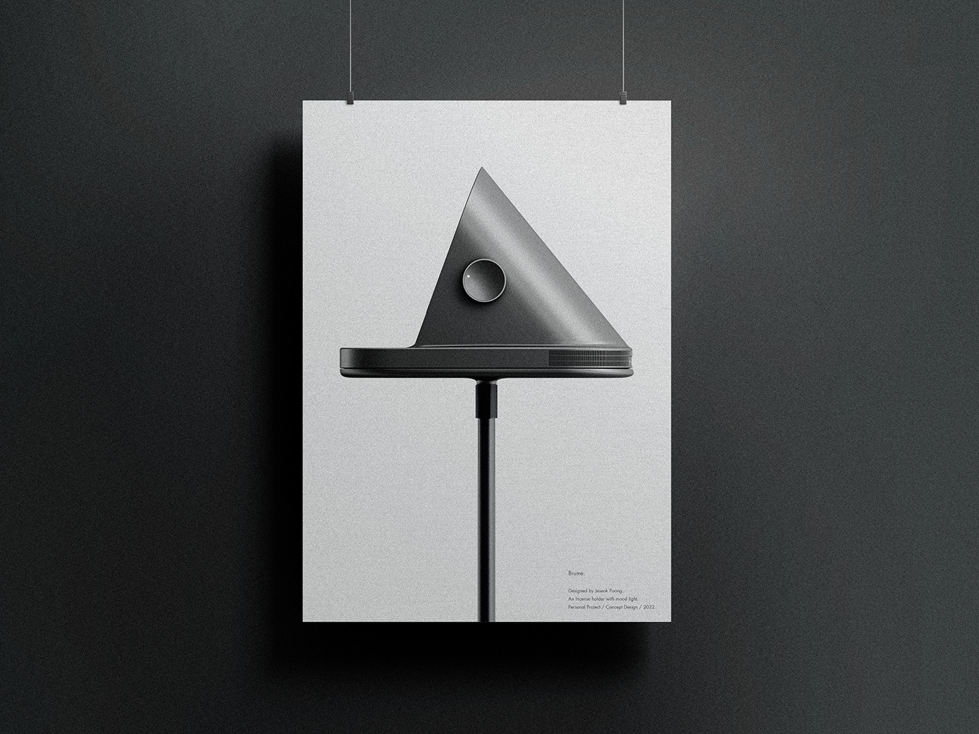 Floor lamp，product design，Appearance design，delicate，Brume，Incense，