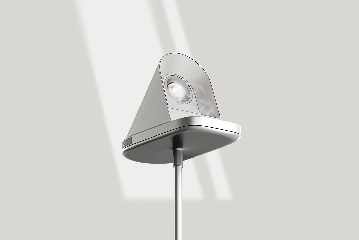 Floor lamp，product design，Appearance design，delicate，Brume，Incense，