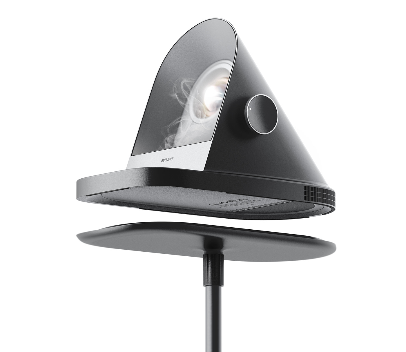 Floor lamp，product design，Appearance design，delicate，Brume，Incense，