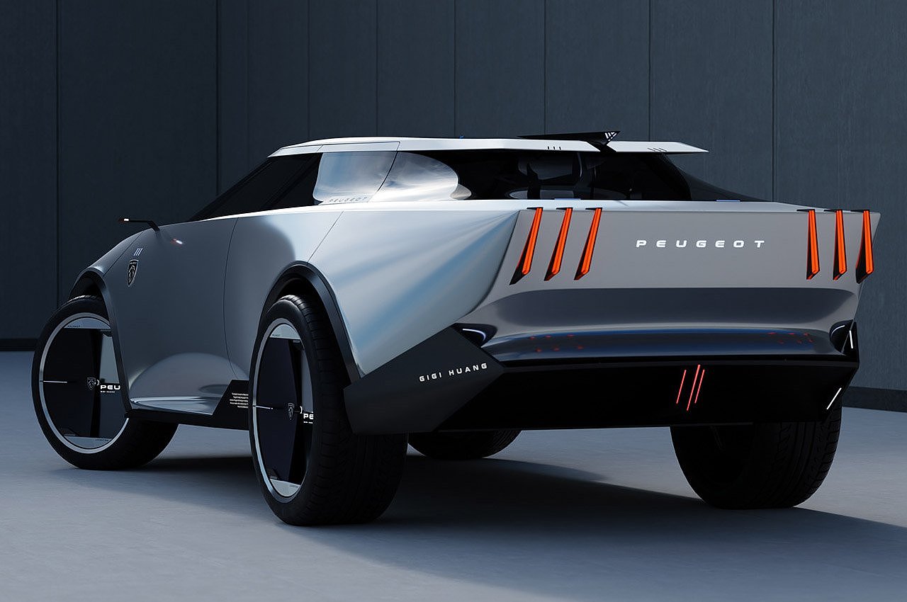 Hydrogen powered vehicle，Appearance design，Cool，future，