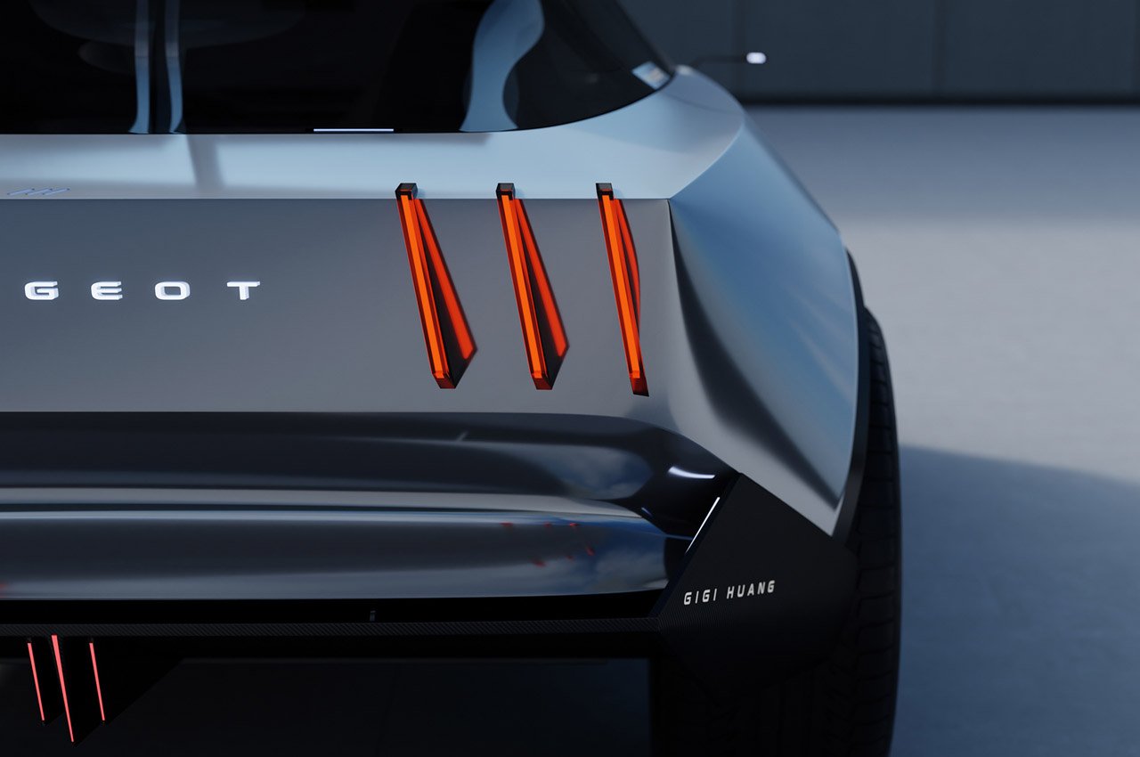 Hydrogen powered vehicle，Appearance design，Cool，future，