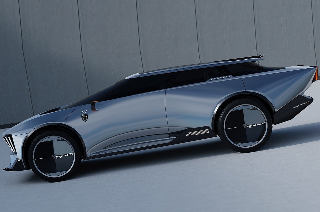 氢动力汽车，外观设计，酷炫，未来，