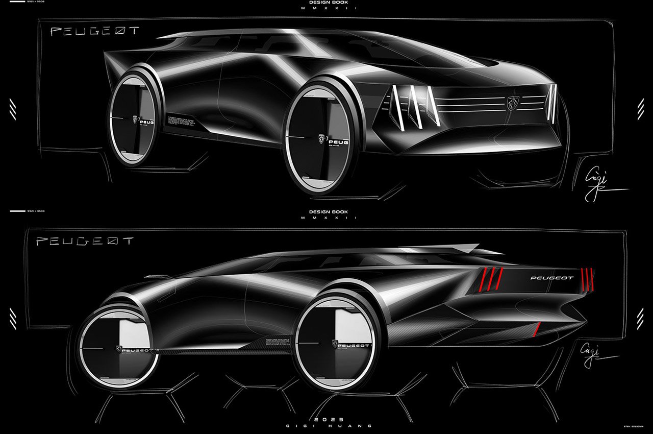Hydrogen powered vehicle，Appearance design，Cool，future，