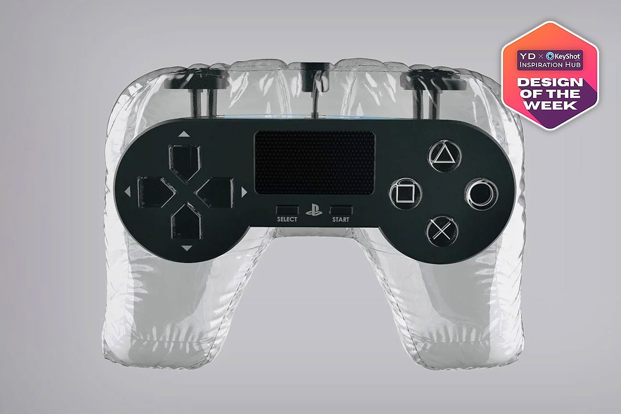 Game handle，Appearance design，product design，delicate，