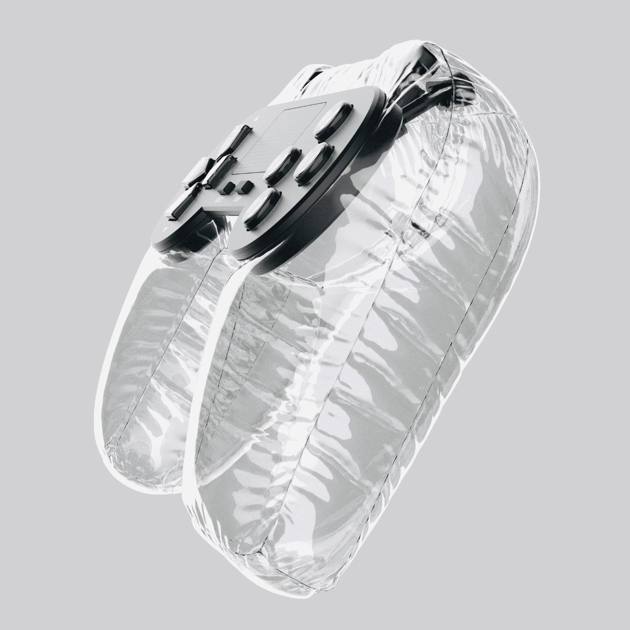 Game handle，Appearance design，product design，delicate，