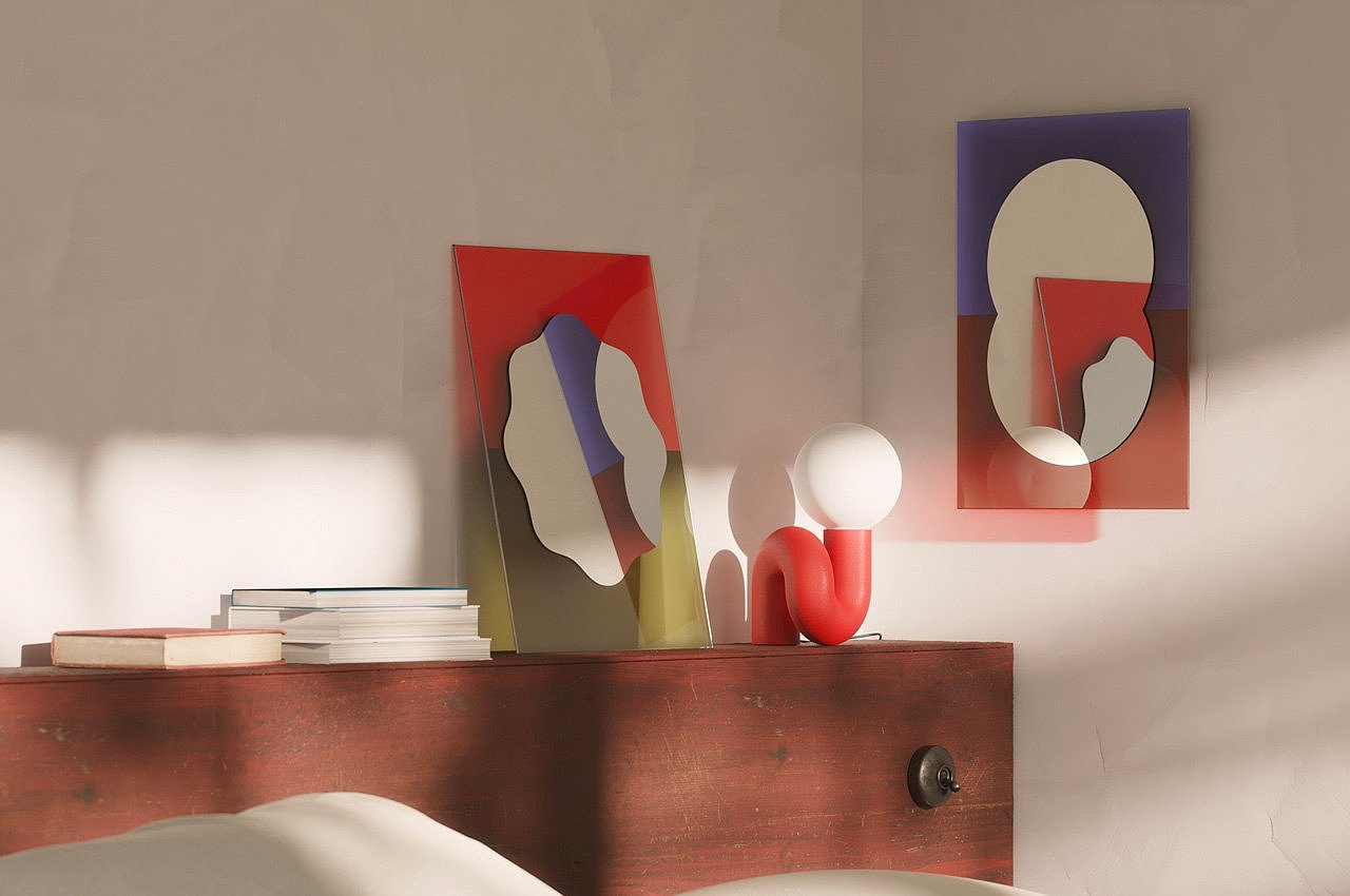 mirror，Appearance design，delicate，lovely，product design，