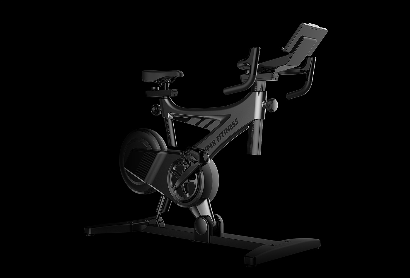 carbon fibre，Spinning bike，Cycling sports，Home Fitness，