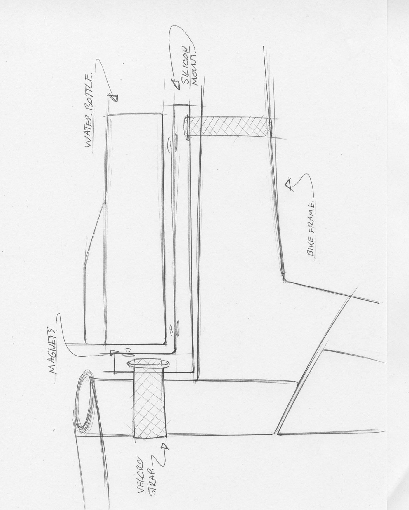 Bicycle，outdoors，technological process，sketch，Hand drawn，outdoors，Travel，