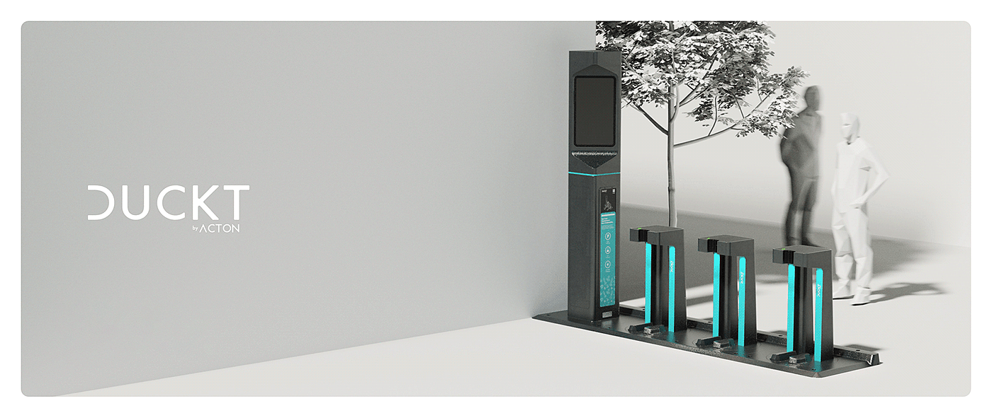 Charging station，industrial design，Model，DUCKT，product design，Electric vehicle，