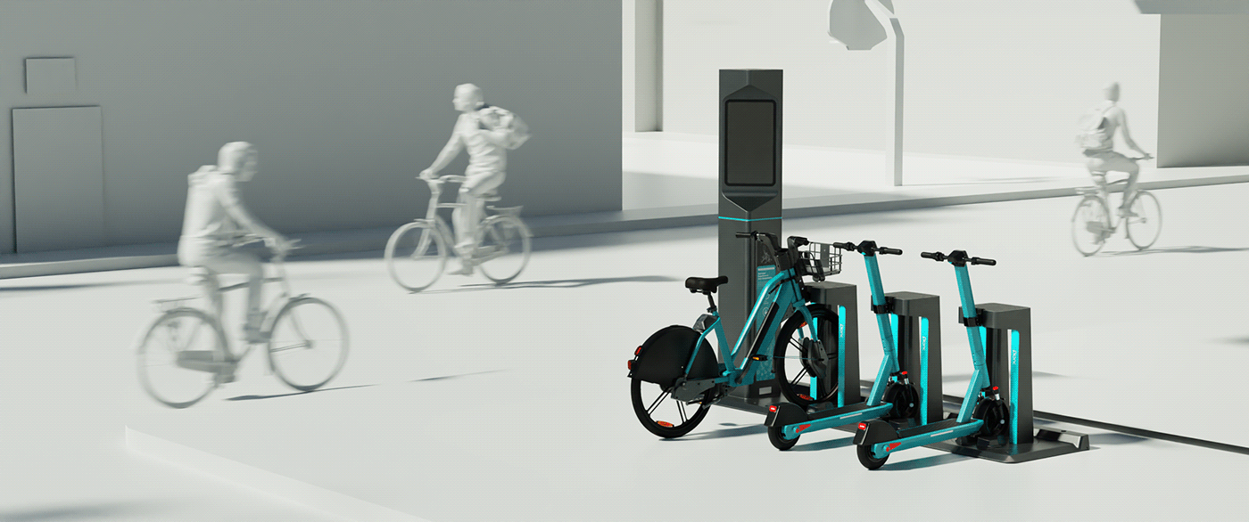 Charging station，industrial design，Model，DUCKT，product design，Electric vehicle，