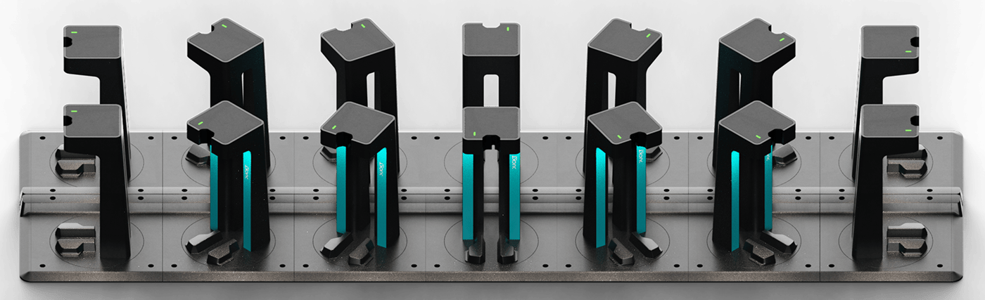 Charging station，industrial design，Model，DUCKT，product design，Electric vehicle，