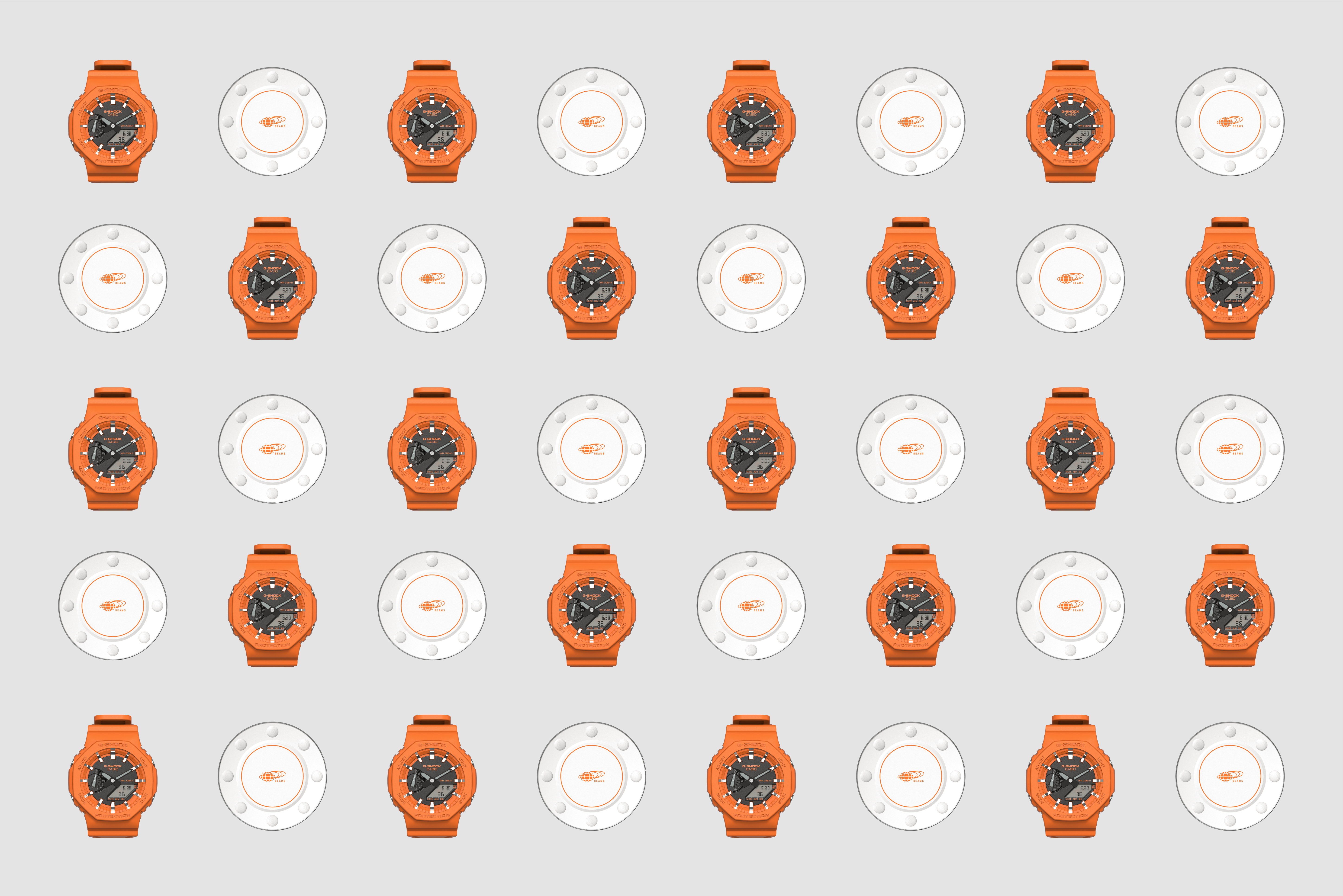 BEAMS，G-Shock，keyshot，