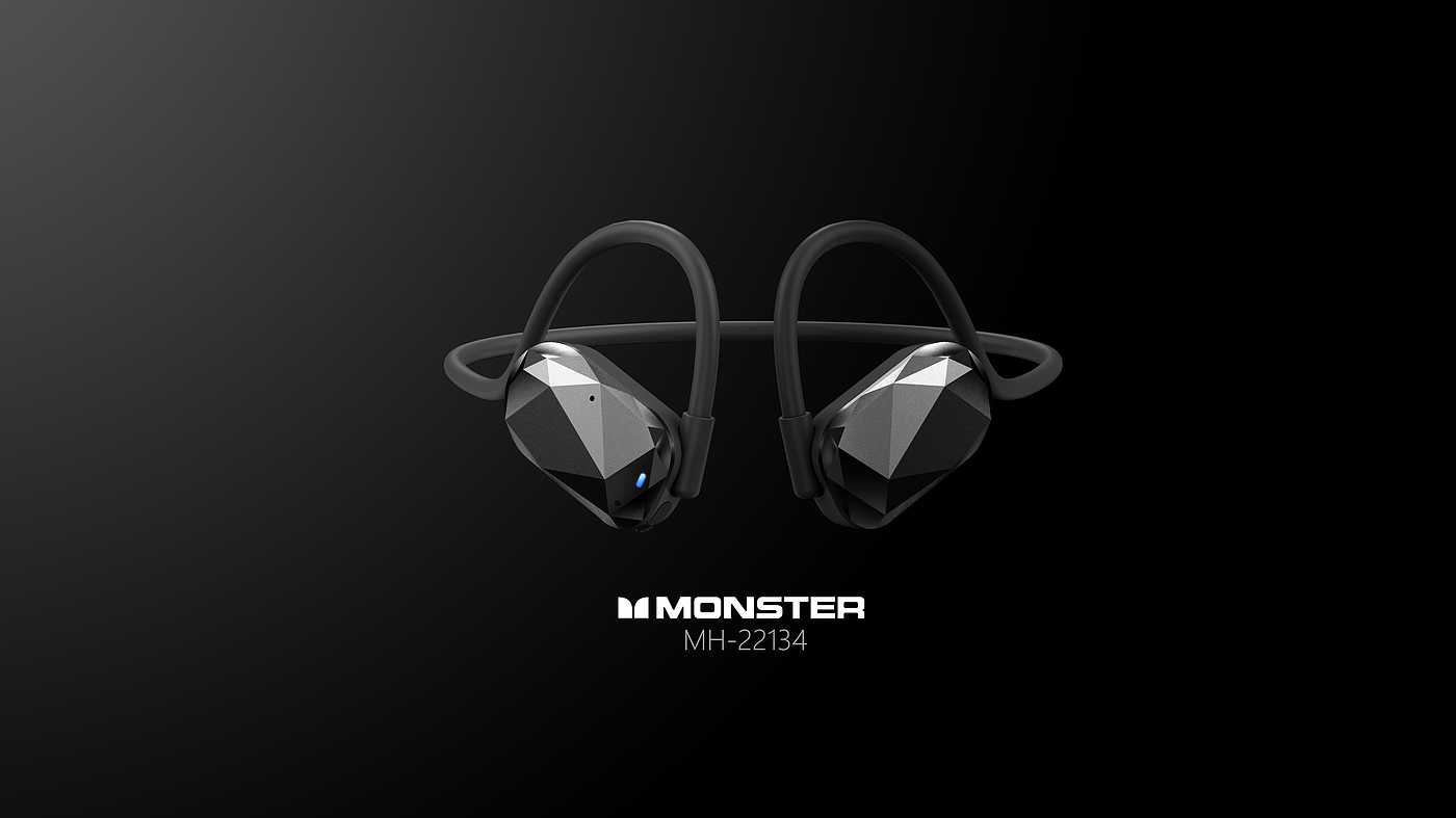 Headphone, air conduction, no feeling to wear，