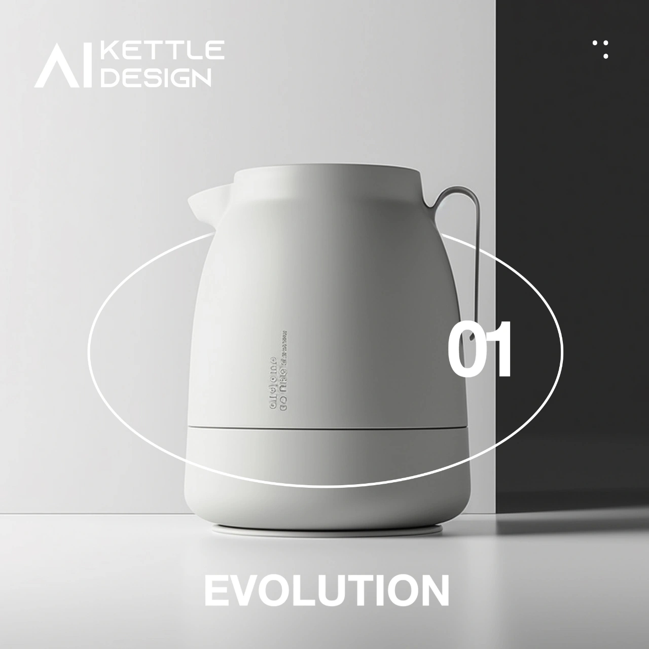 ai，AI design，industrial design，product design，kettle，Household Electric Appliances，Evolution laboratory，