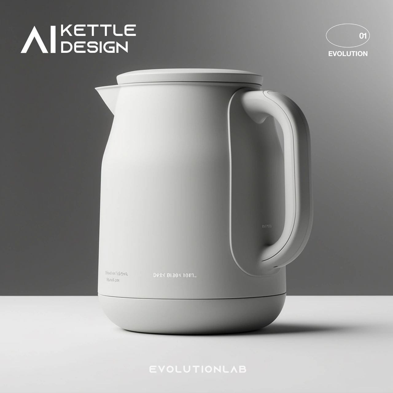 ai，AI design，industrial design，product design，kettle，Household Electric Appliances，Evolution laboratory，