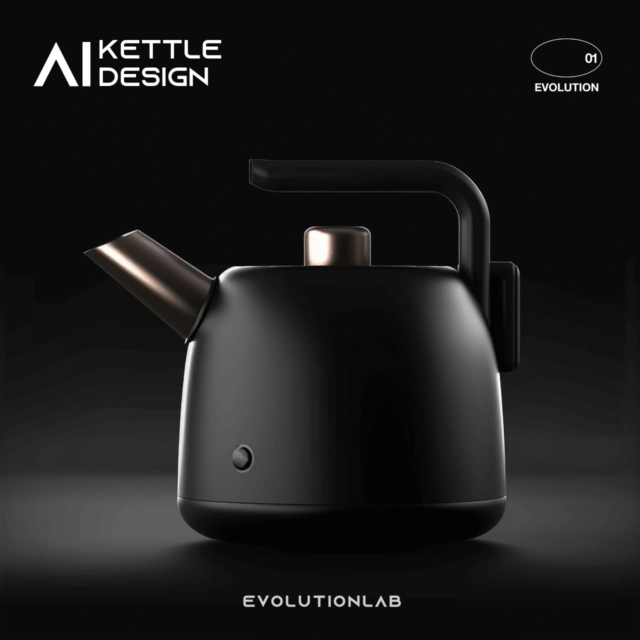 ai，AI design，industrial design，product design，kettle，Household Electric Appliances，Evolution laboratory，