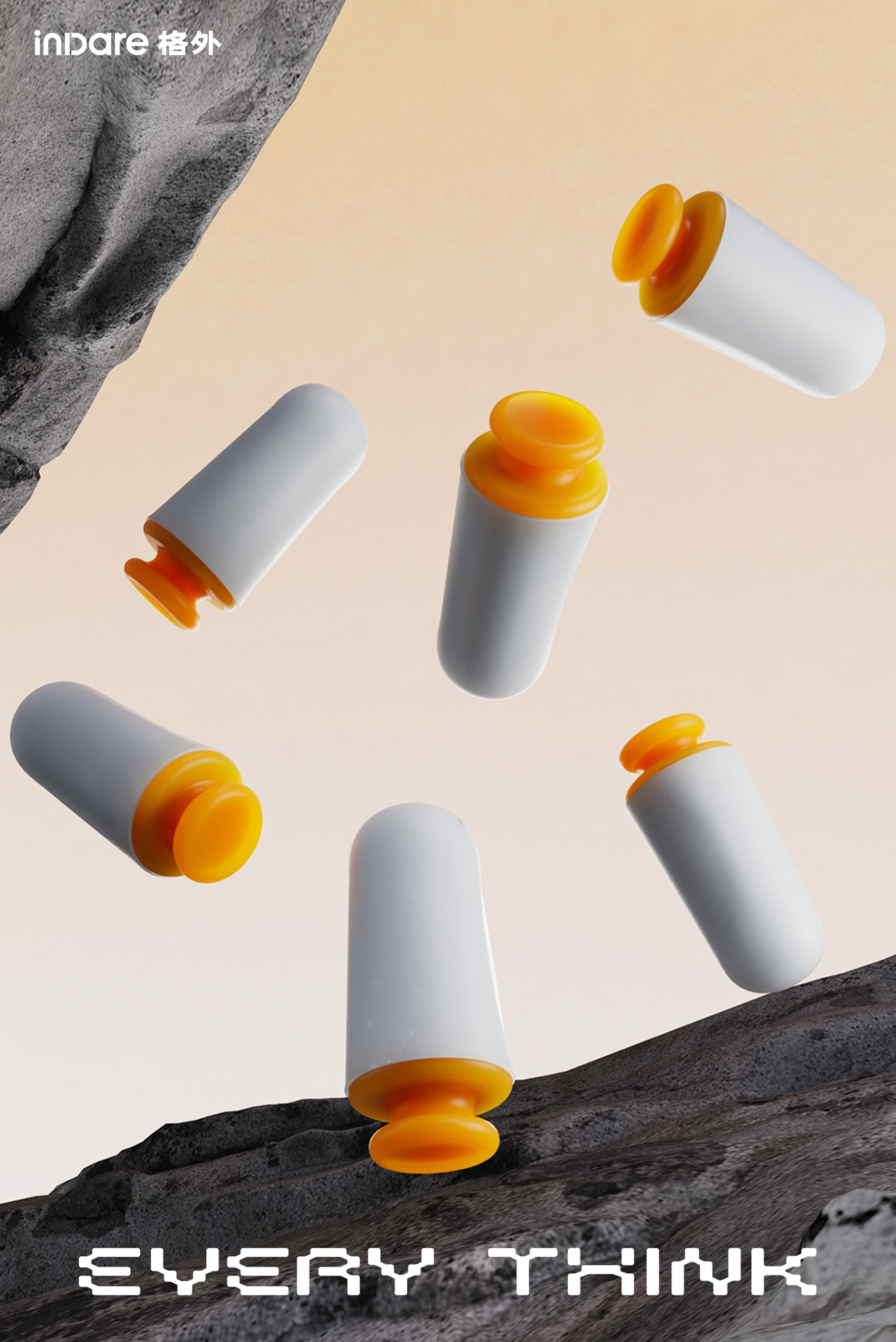 product design，Creative design，inward，EVERYTHINK，Sleep life，3D rendering，Home life，