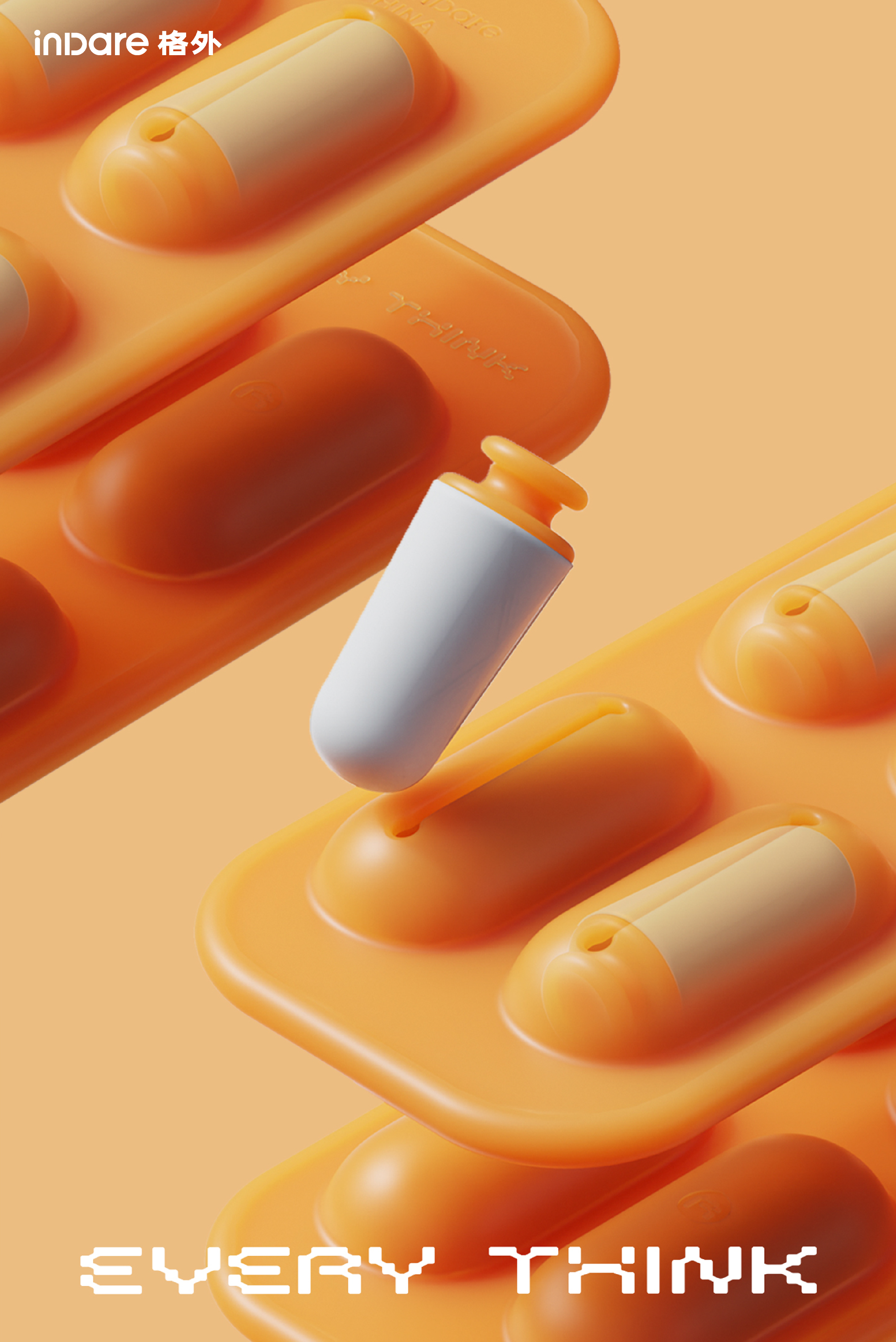 product design，Creative design，inward，EVERYTHINK，Sleep life，3D rendering，Home life，