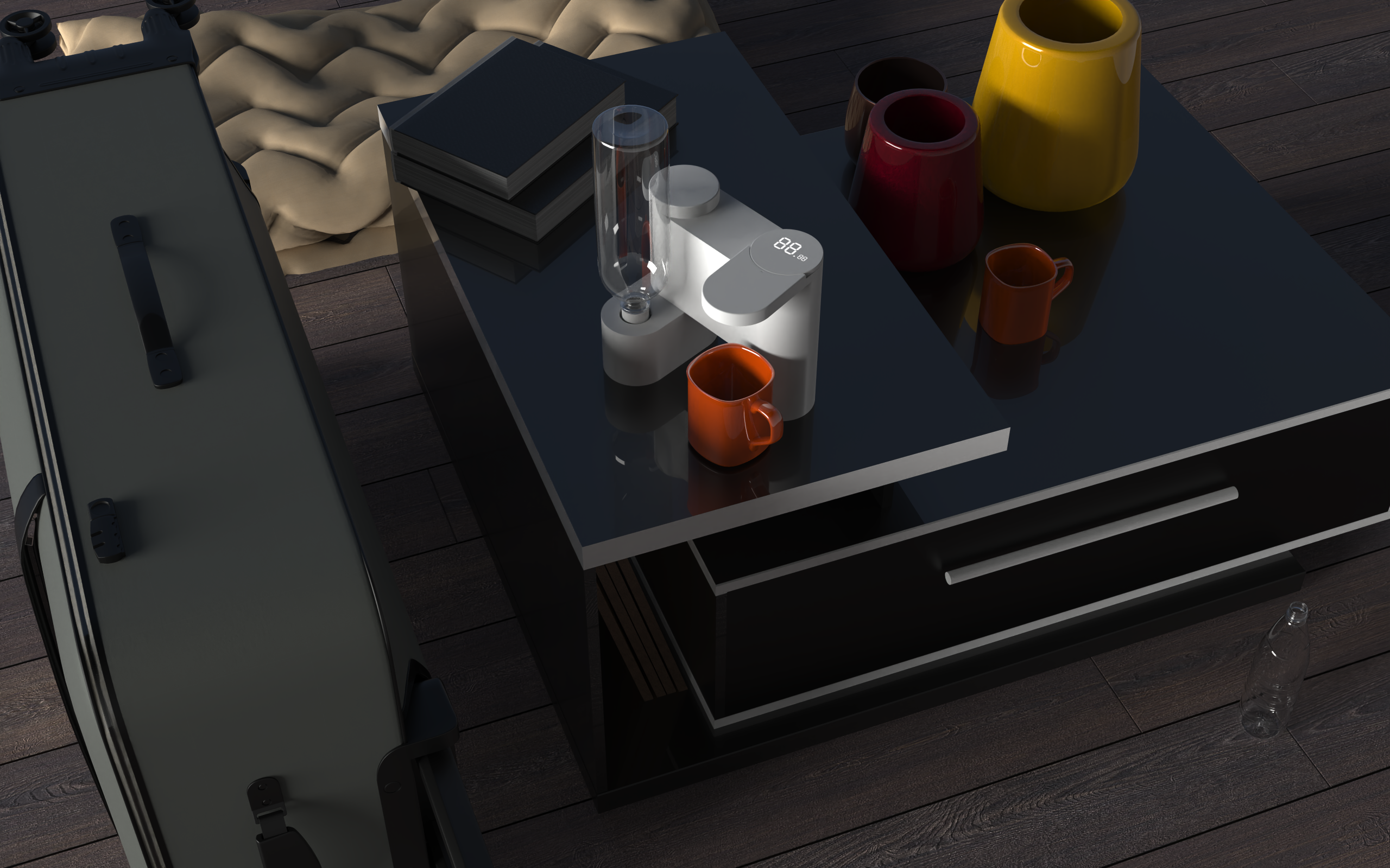 articles for daily use，Travel Supplies，Instant hot water dispenser，Portable，Prevention of Second Force，Drink more hot water，