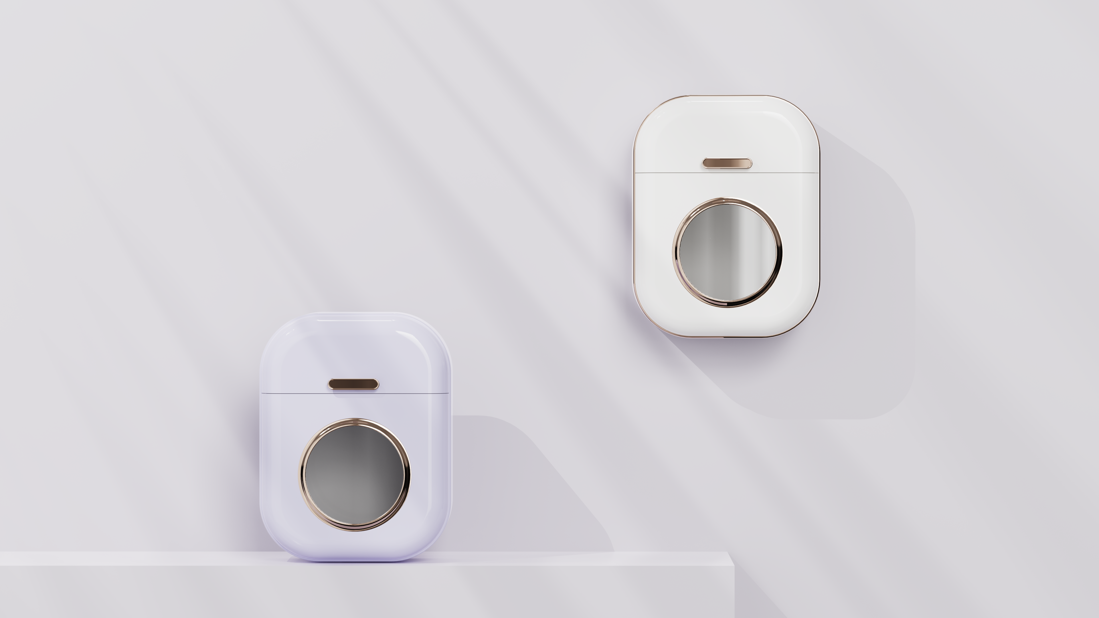 Tissue box，Wall mounted tissue box，Washcloth storage，Storage design，product design，