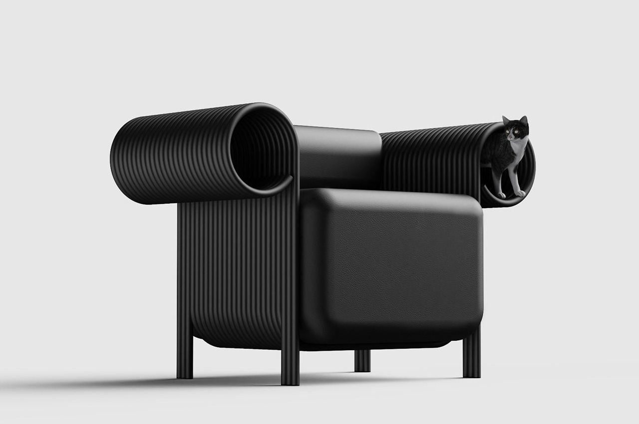 Armchair，furniture design ，furniture，FLOW SOFA，SUNRUI，