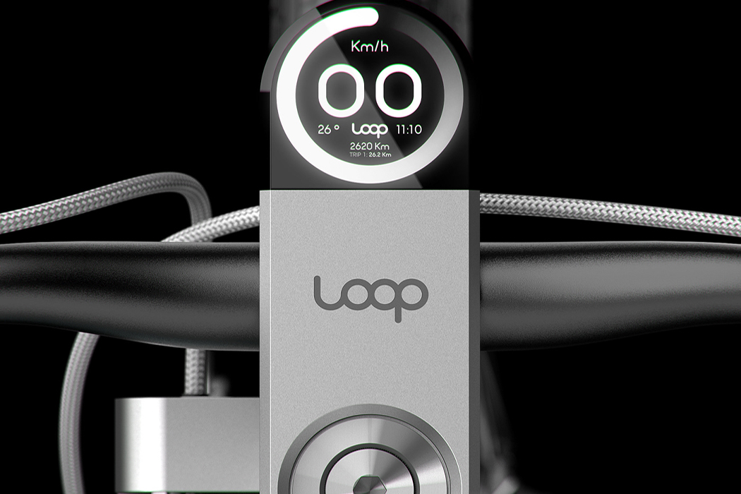 loop，City bike，Bicycle，Bicycle design，Explosion diagram，