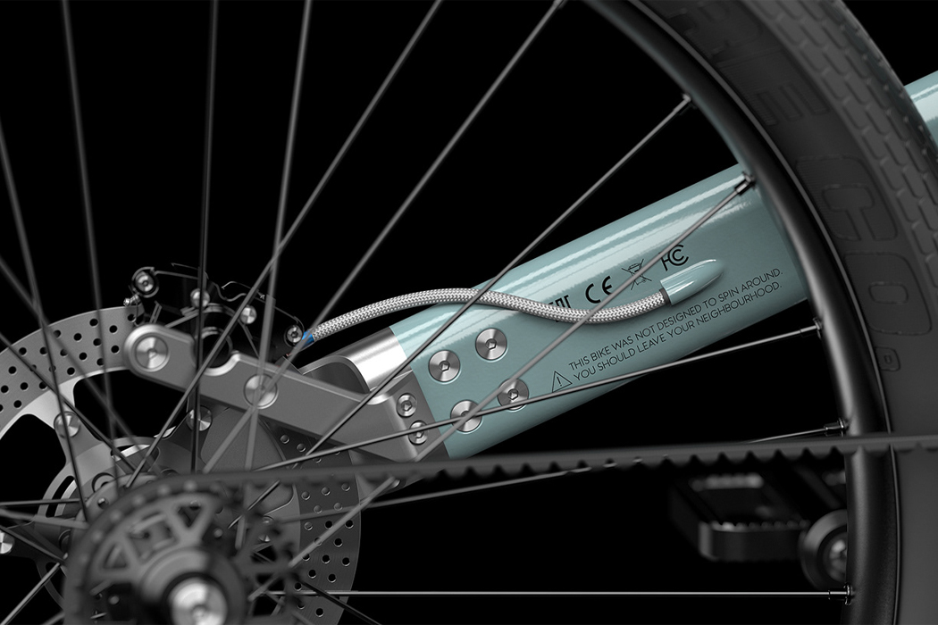 loop，City bike，Bicycle，Bicycle design，Explosion diagram，