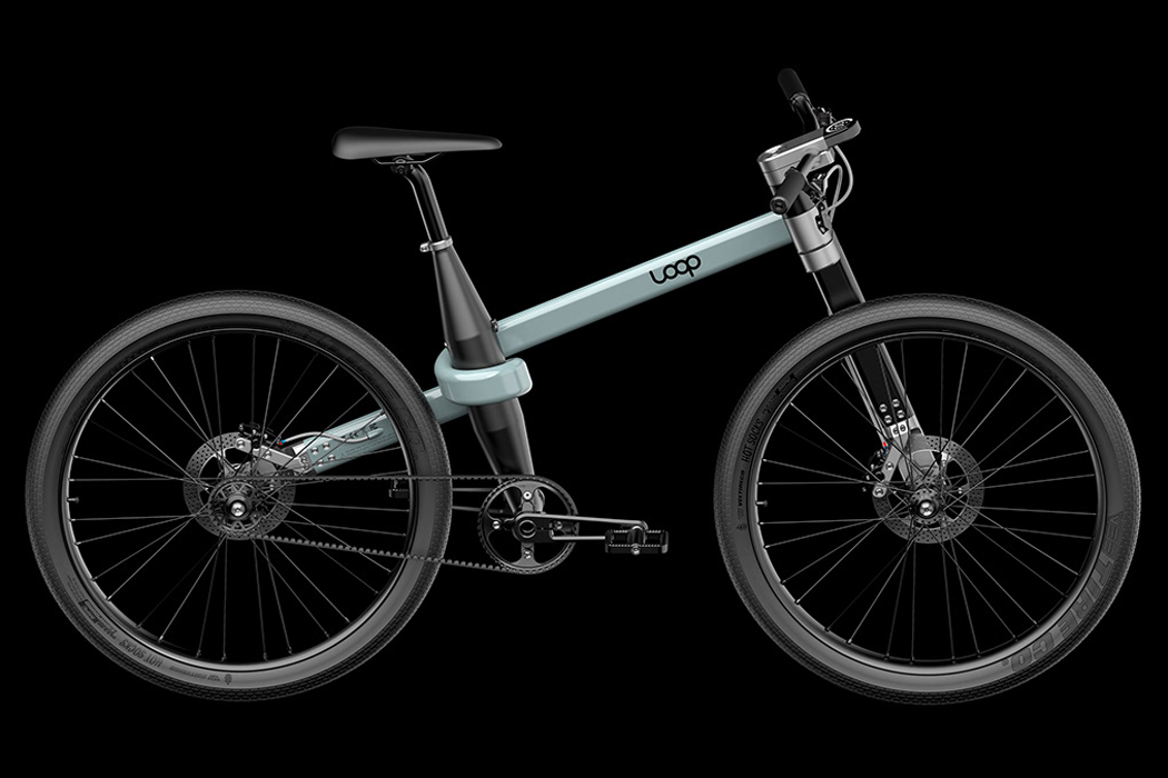 loop，City bike，Bicycle，Bicycle design，Explosion diagram，