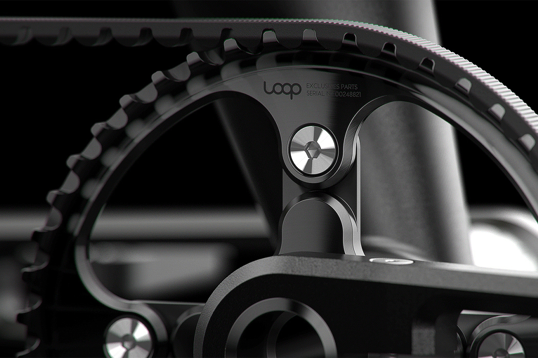 loop，City bike，Bicycle，Bicycle design，Explosion diagram，