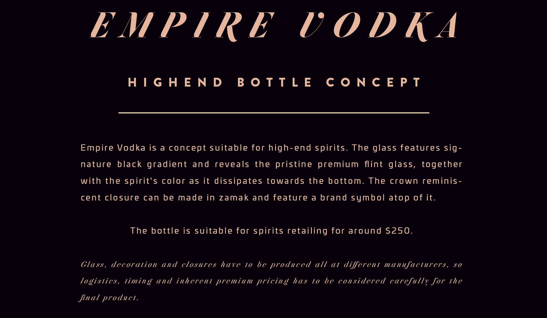 The wine bottle，Vodka，packing design，