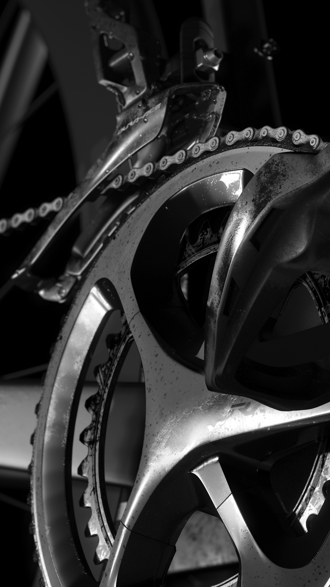 Bicycle，details，Render，vehicle，