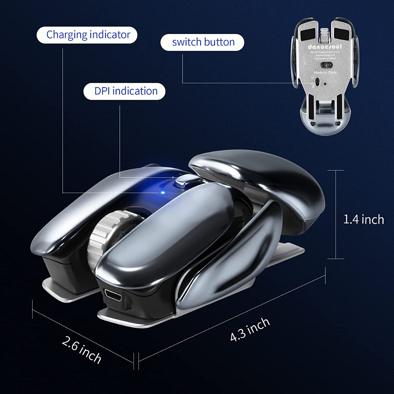 mouse，Wireless mouse，Ergonomics，BIOFUTURISTIC，