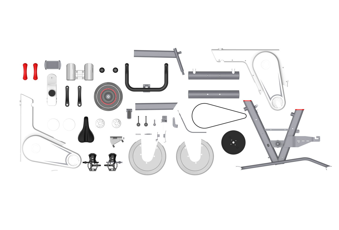 Fitness Equipment，household，intelligence，Spinning bike，