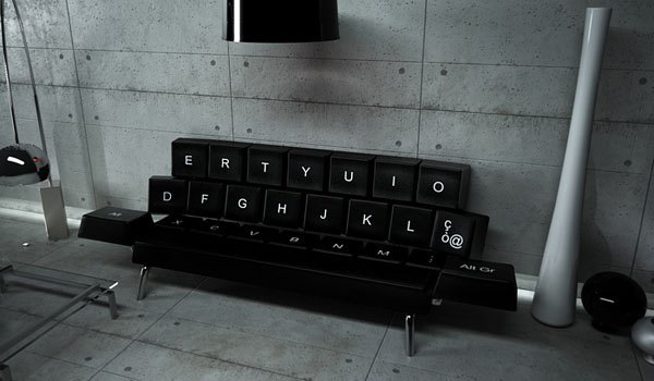 furniture，Home Furnishing，sofa，keyboard，objectification of person，