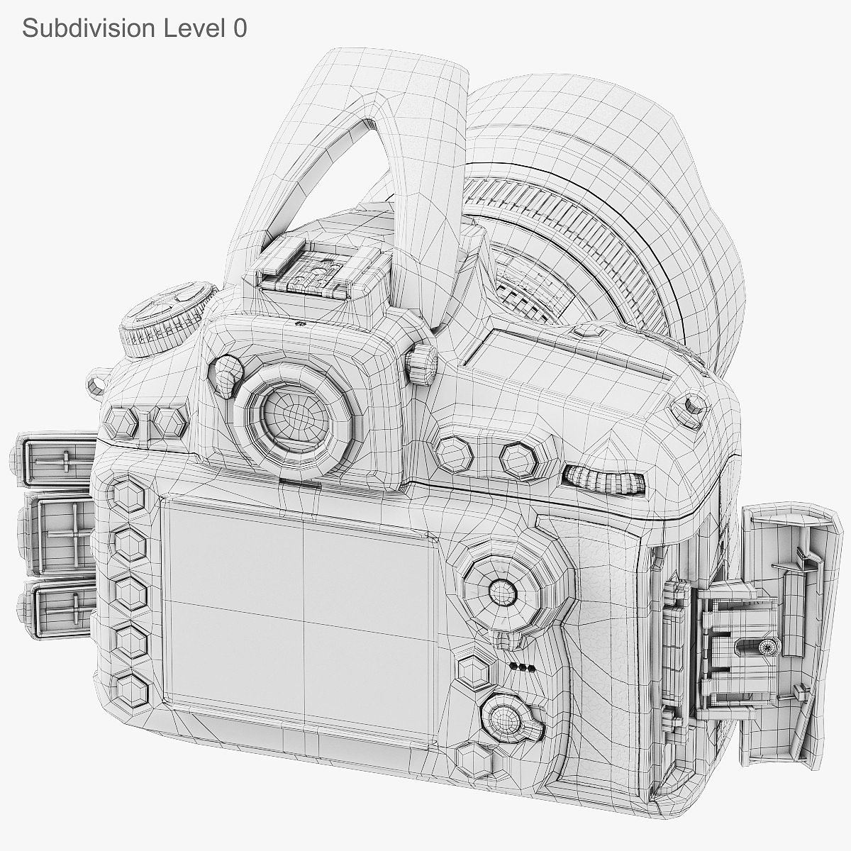 SLR，Nikon ，camera，Render，