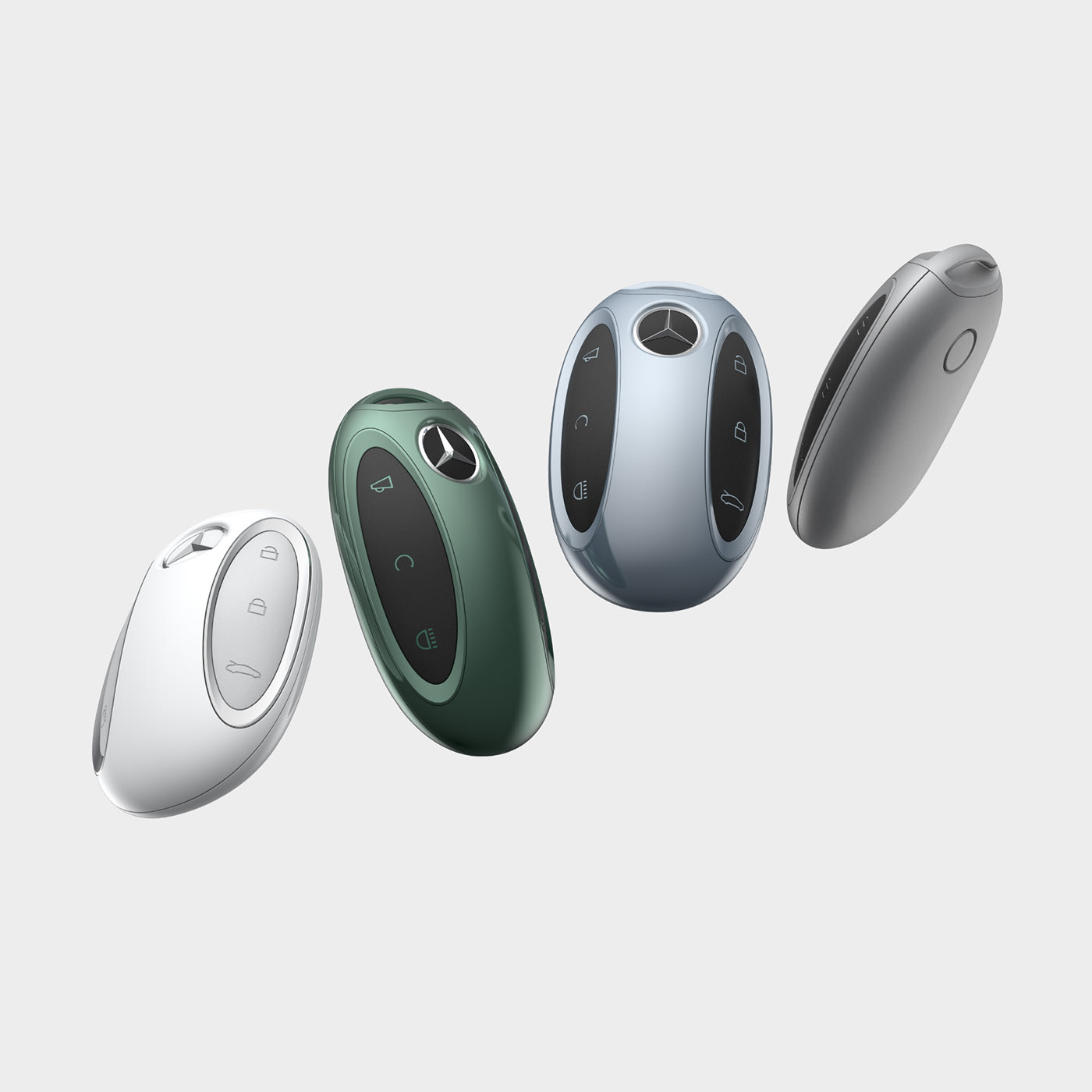 Benz，car keys，feel，Mercedes-Benz，symmetric，