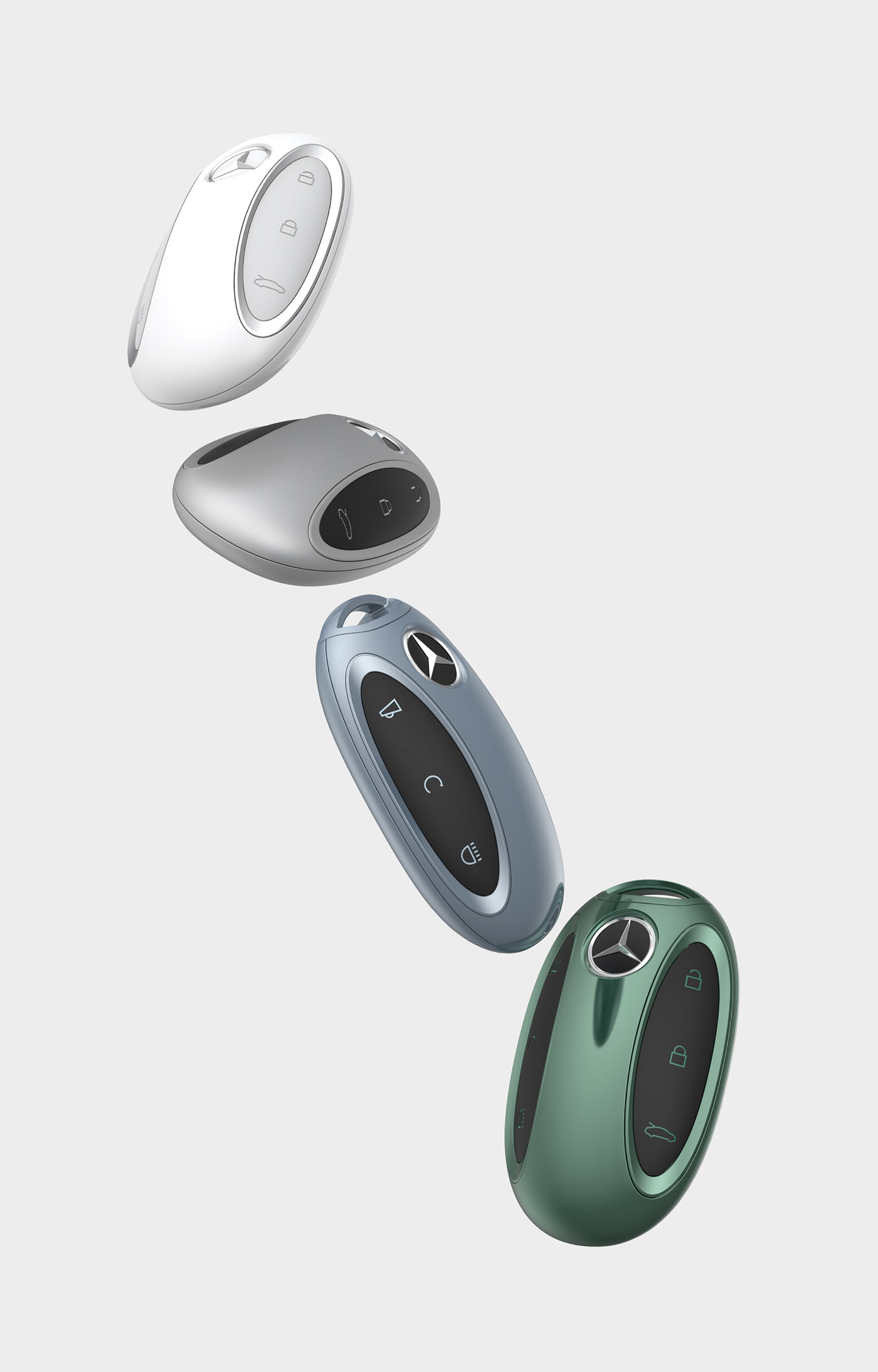 Benz，car keys，feel，Mercedes-Benz，symmetric，