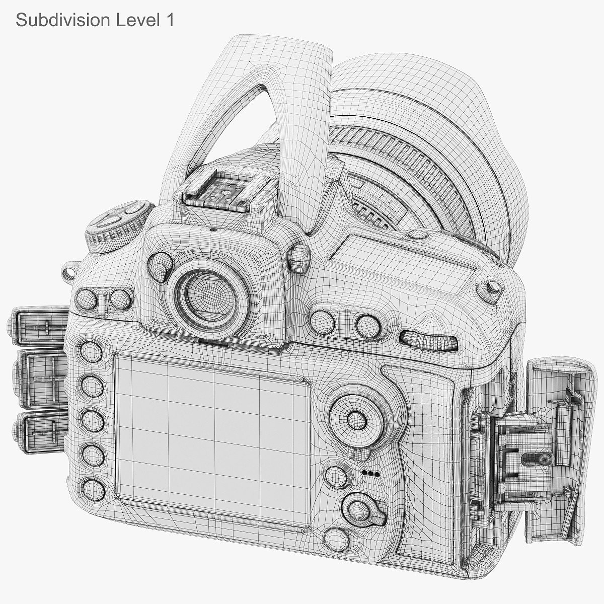 SLR，Nikon ，camera，Render，