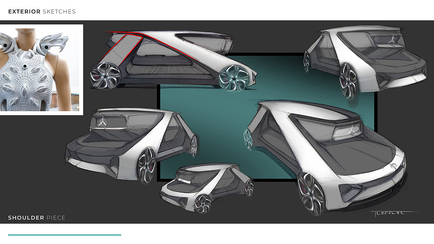 汽车，交通工具，概念设计，Mercedes-Benz，
