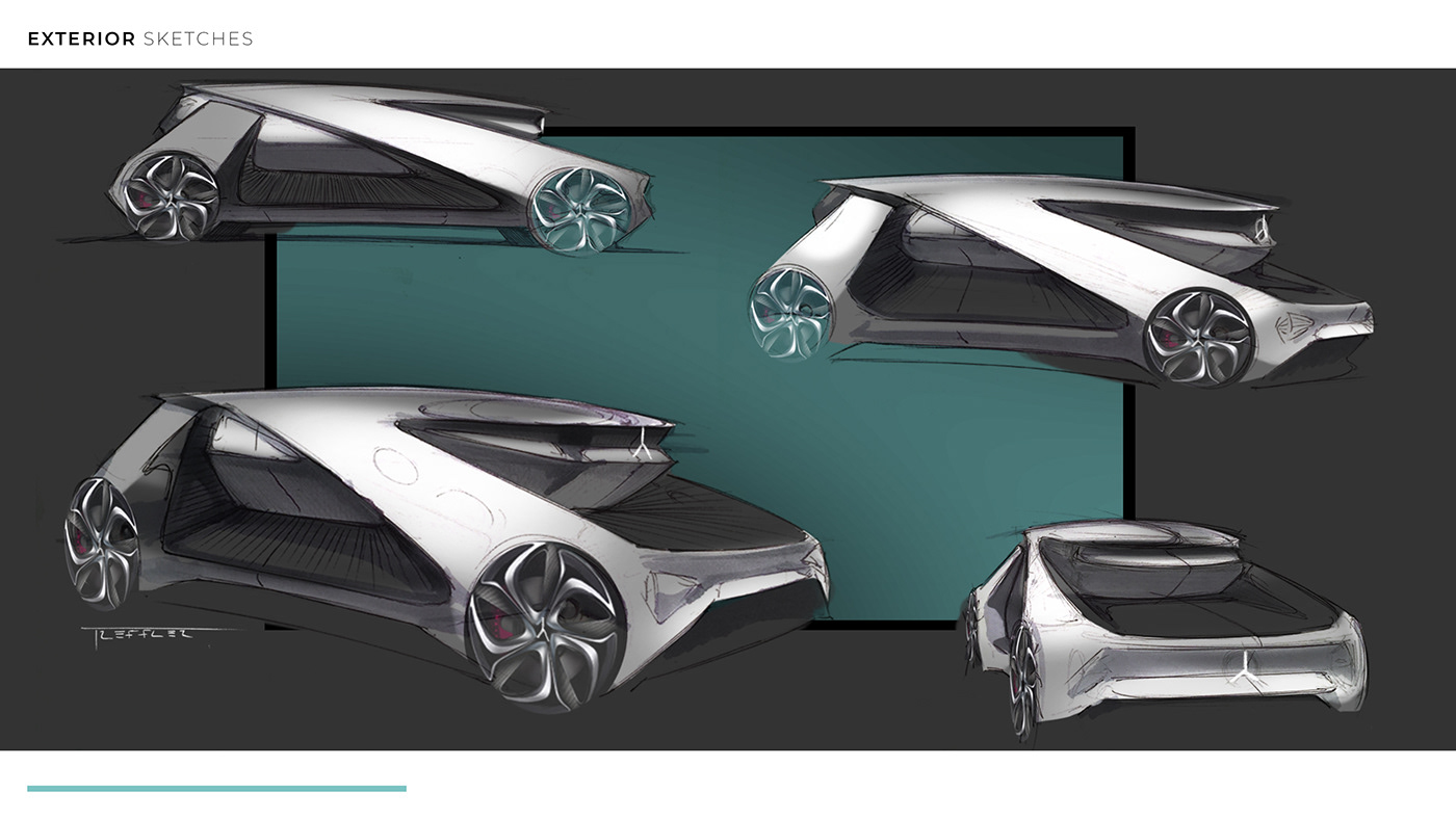 automobile，vehicle，conceptual design，Mercedes-Benz，