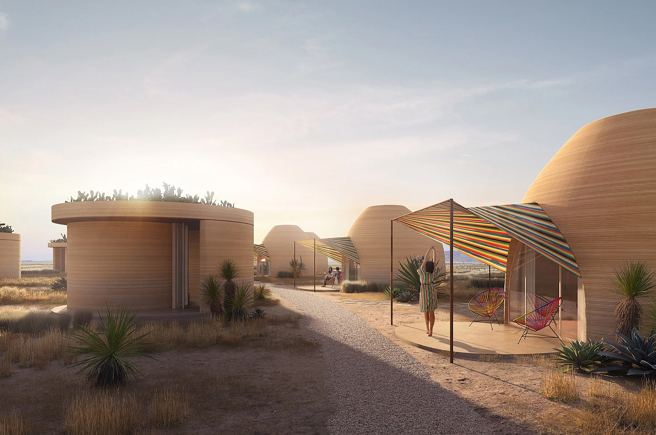 El Cosmico，3D printing，camping，Marfa，